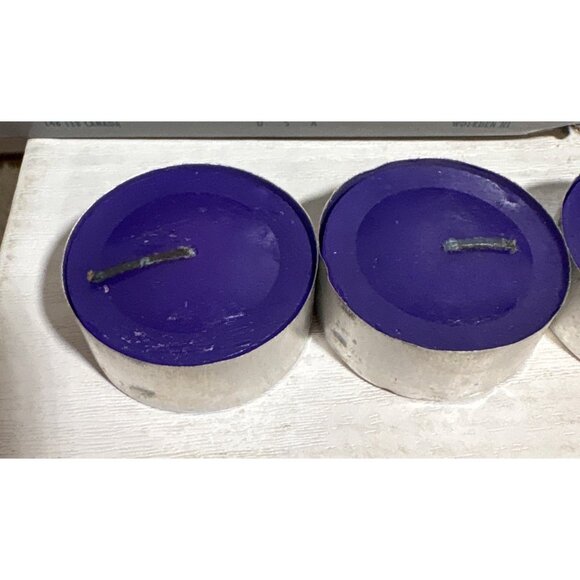 PartyLite Candles Tealight Candles Lavender Amethyst Vanilla Ivory and Purple RE - Picture 10 of 10